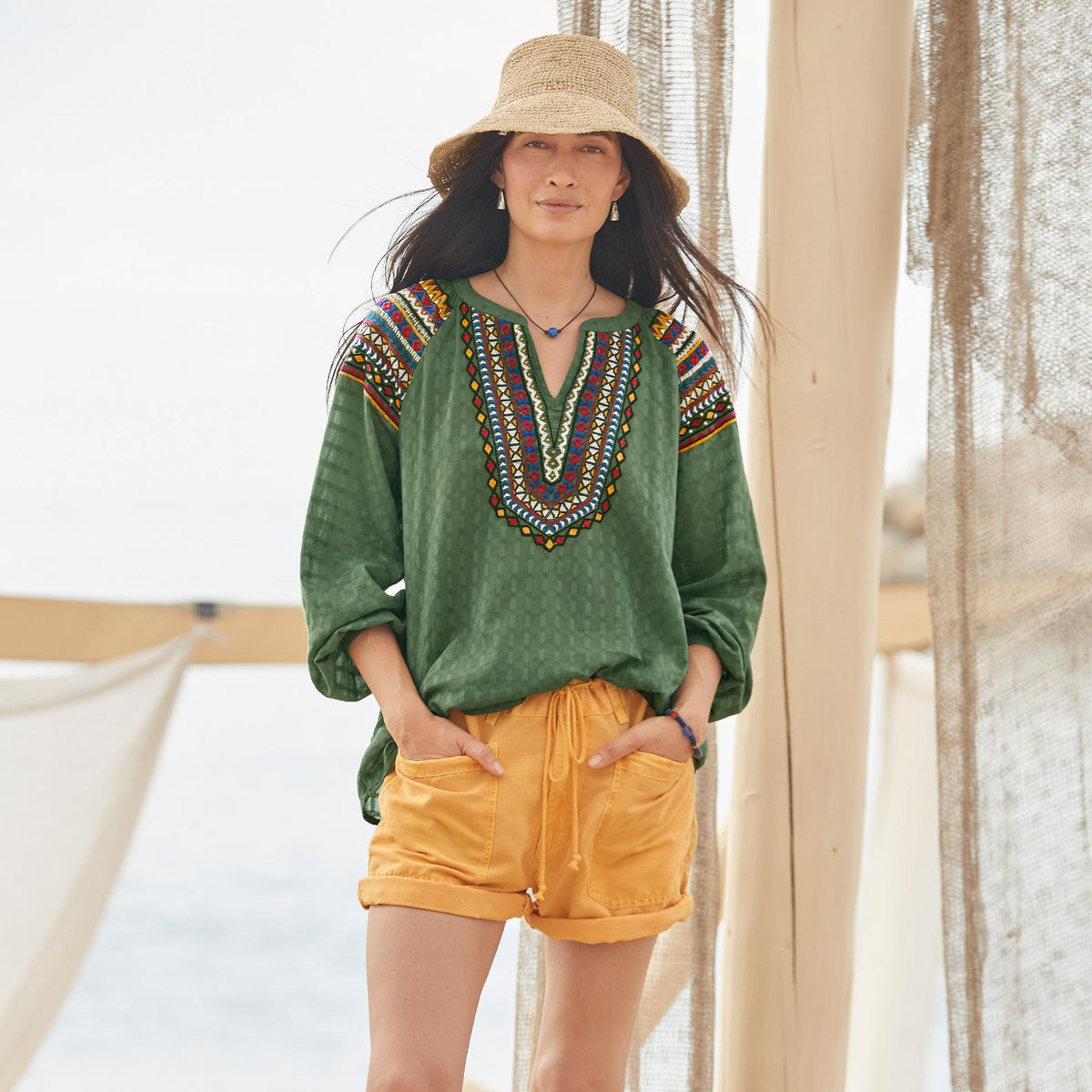 Sea Level Shorts. Petite