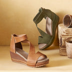 Davi Wedge Sandals