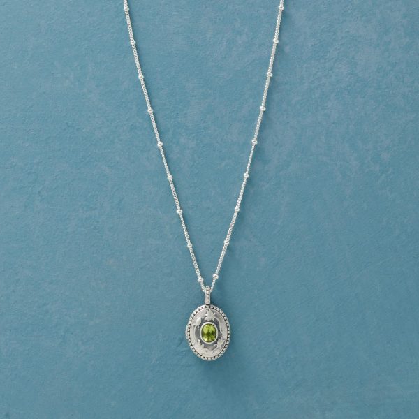 Sterling Silver Birthstone Locket