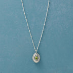 Sterling Silver Birthstone Locket