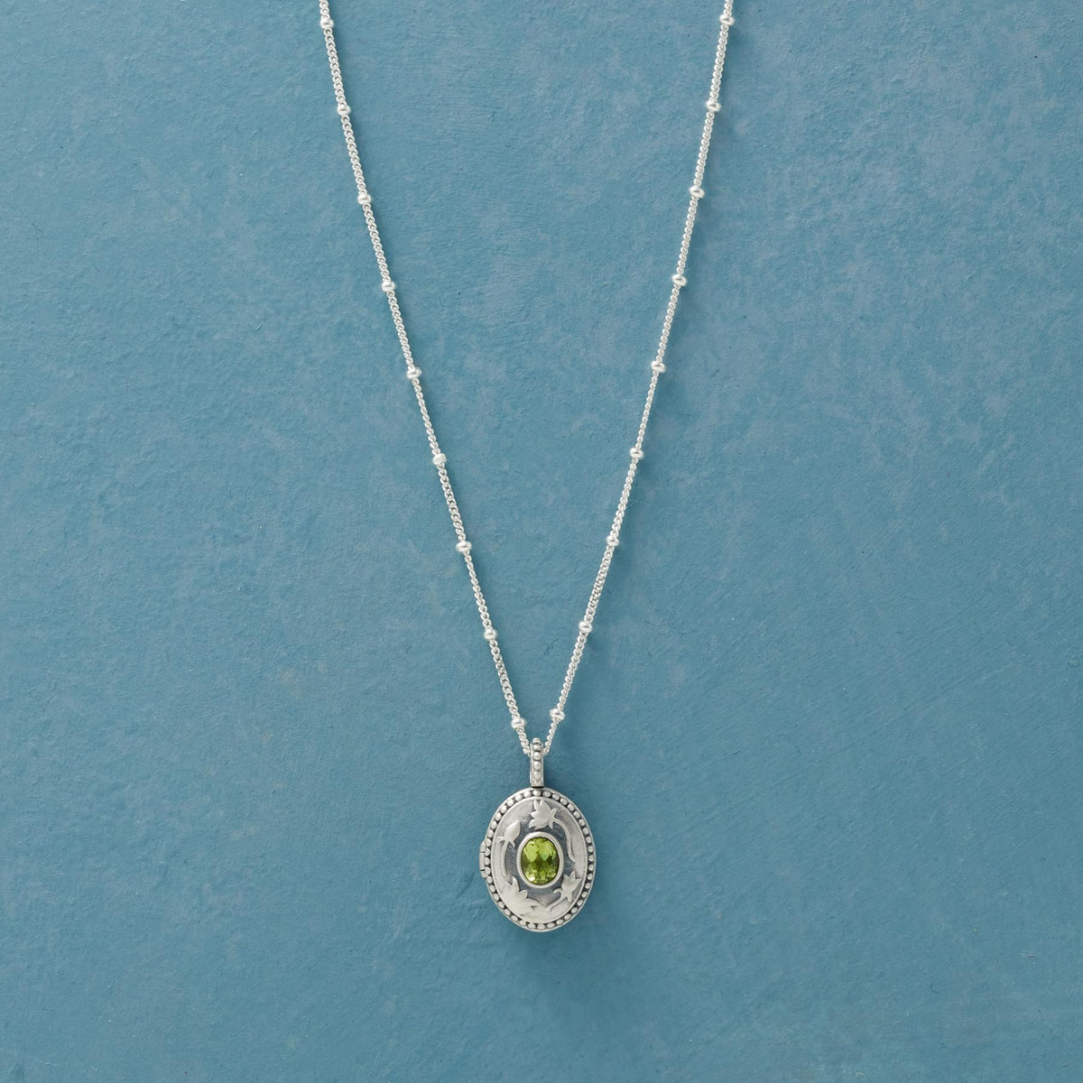 Sterling Silver Birthstone Locket