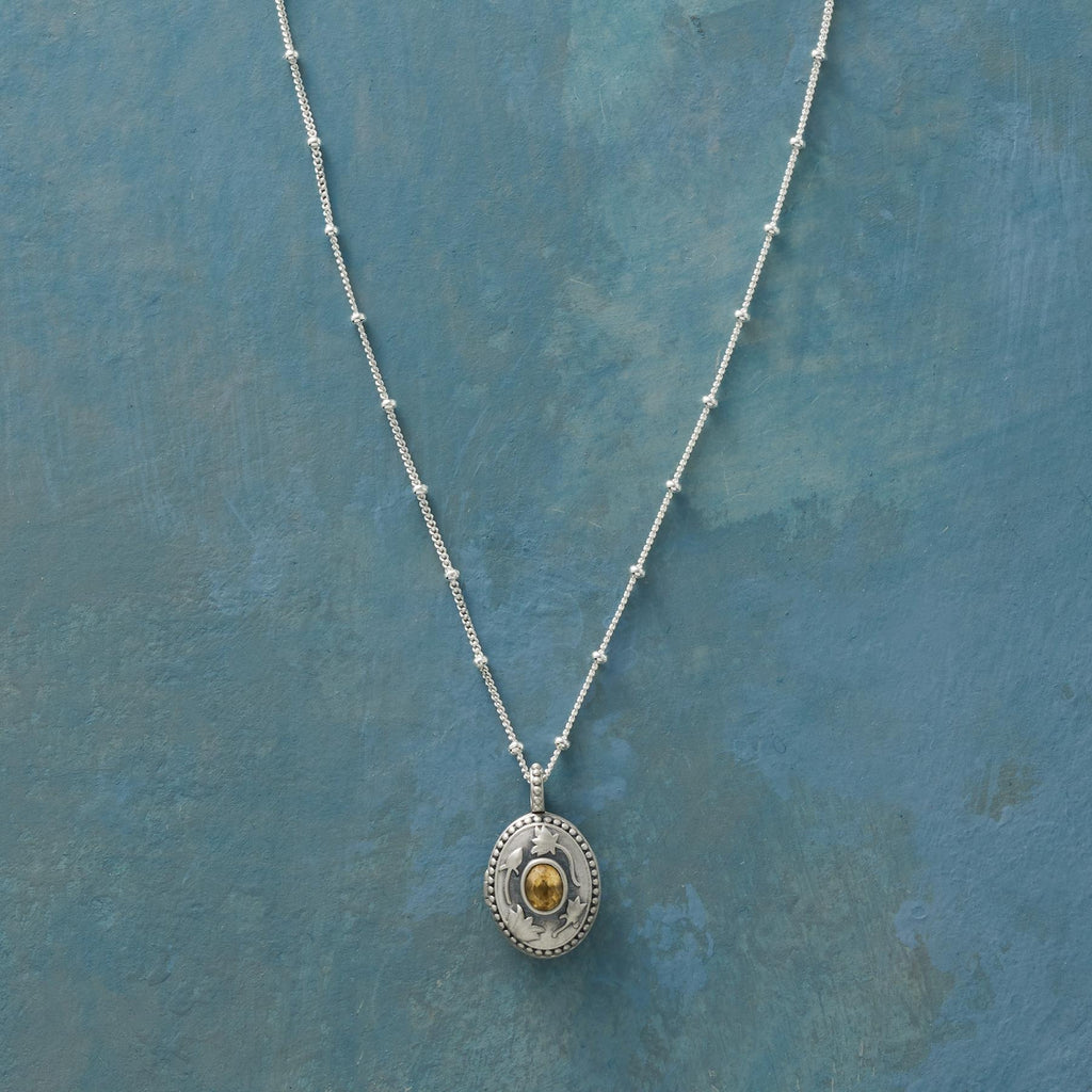 Sterling Silver Birthstone Locket