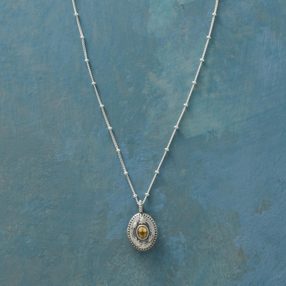 Sterling Silver Birthstone Locket
