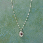 Sterling Silver Birthstone Locket