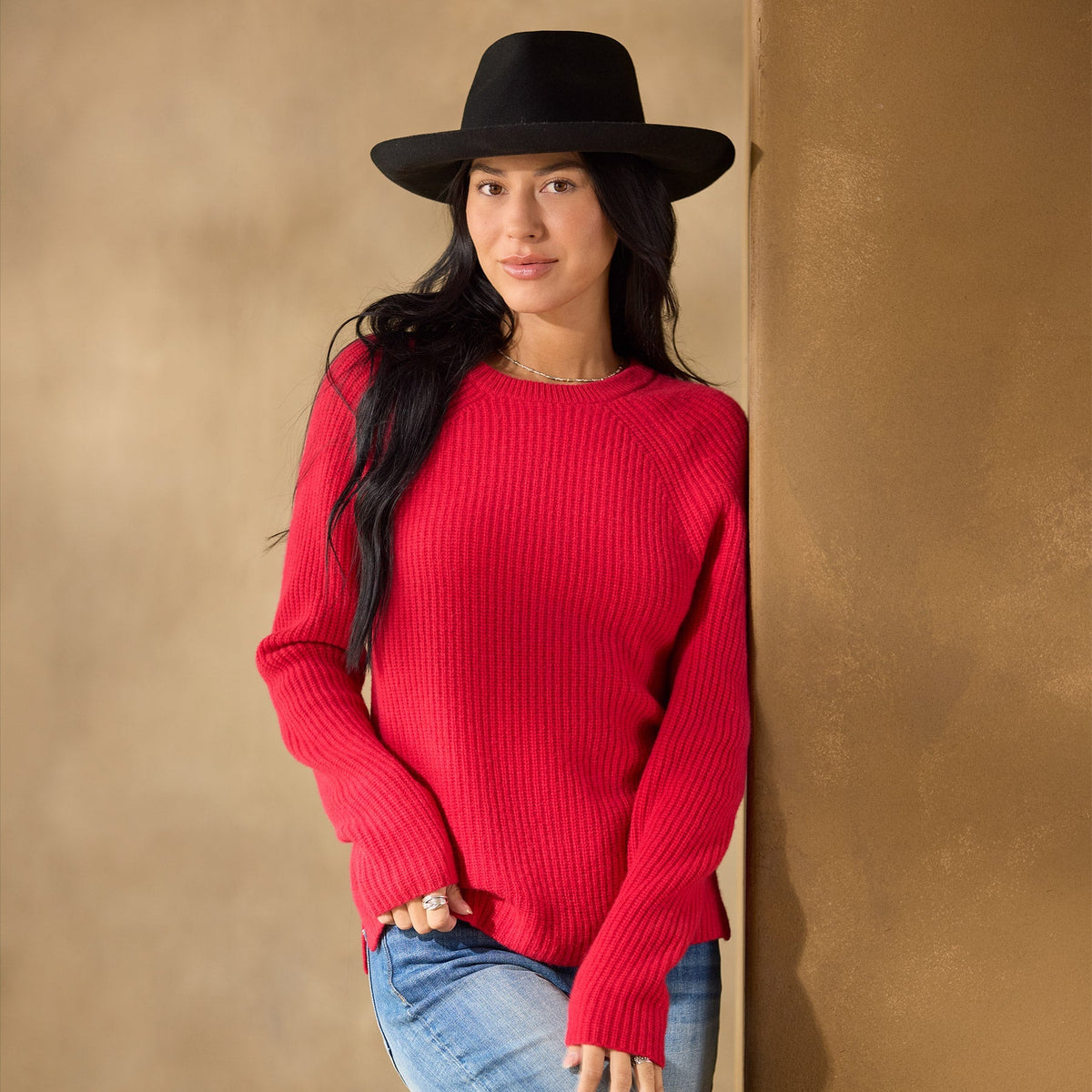 Acadia Cashmere Sweater. Petite