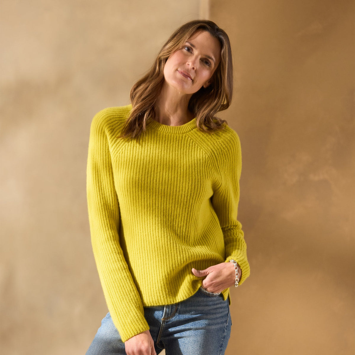 Acadia Cashmere Sweater. Petite