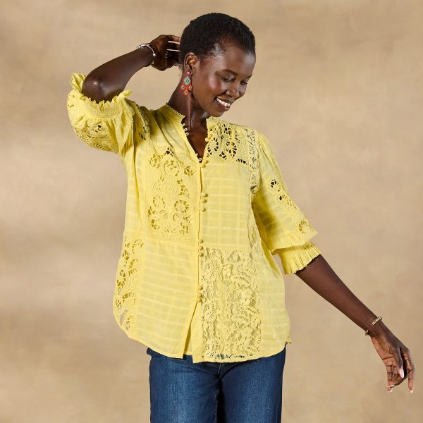 Garbo Lace Top