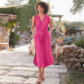 Antoinette Linen Dress