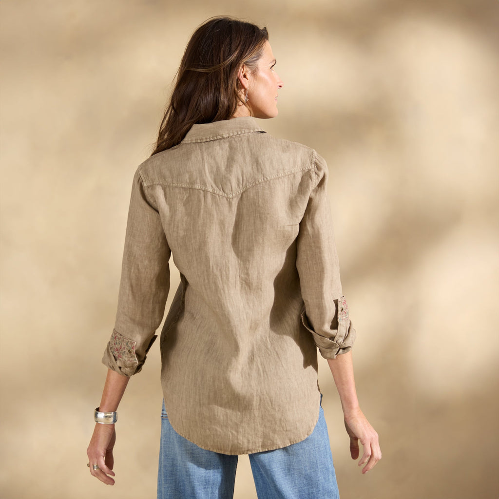 Willow Linen Shirt – Petites