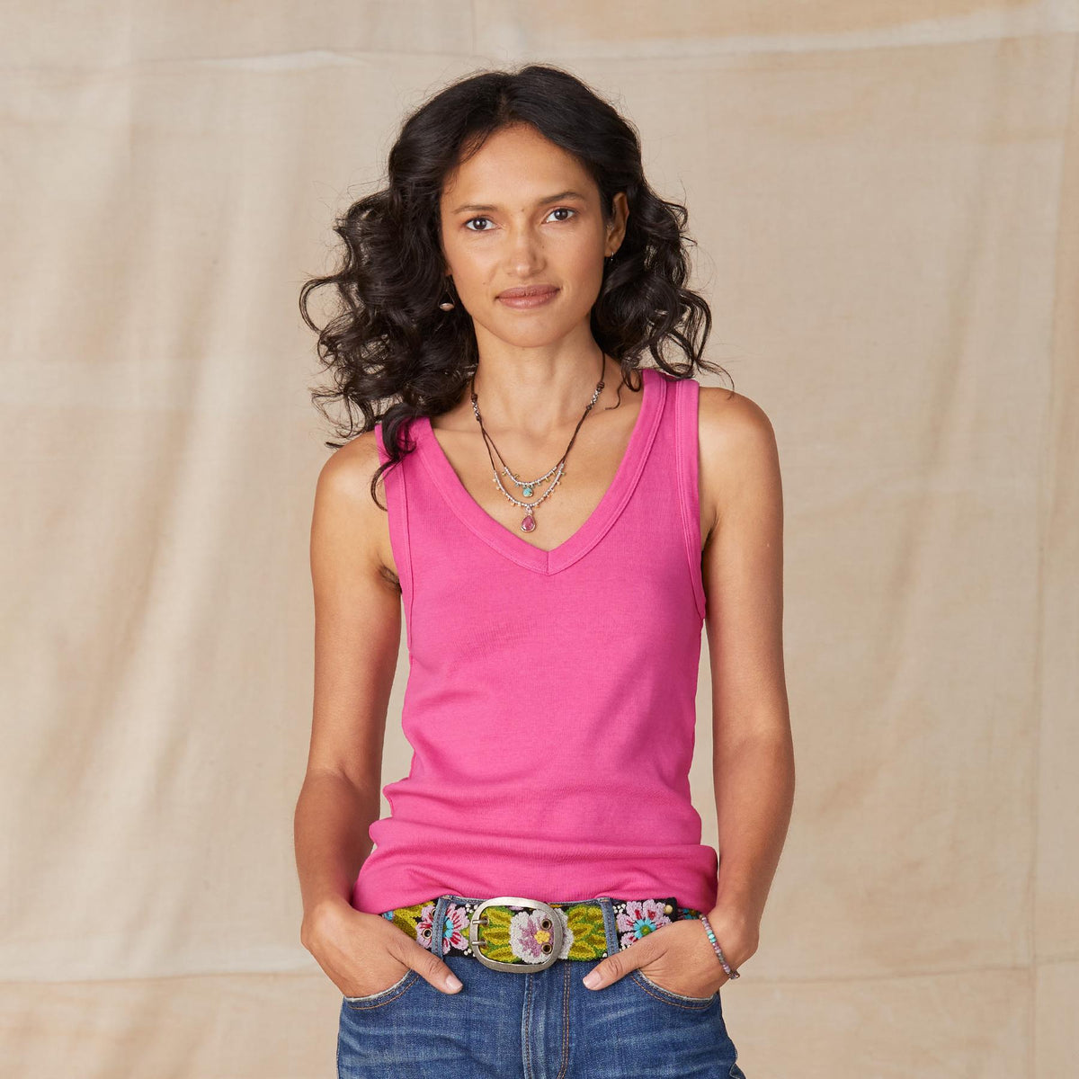 Judie Ribbed Tank