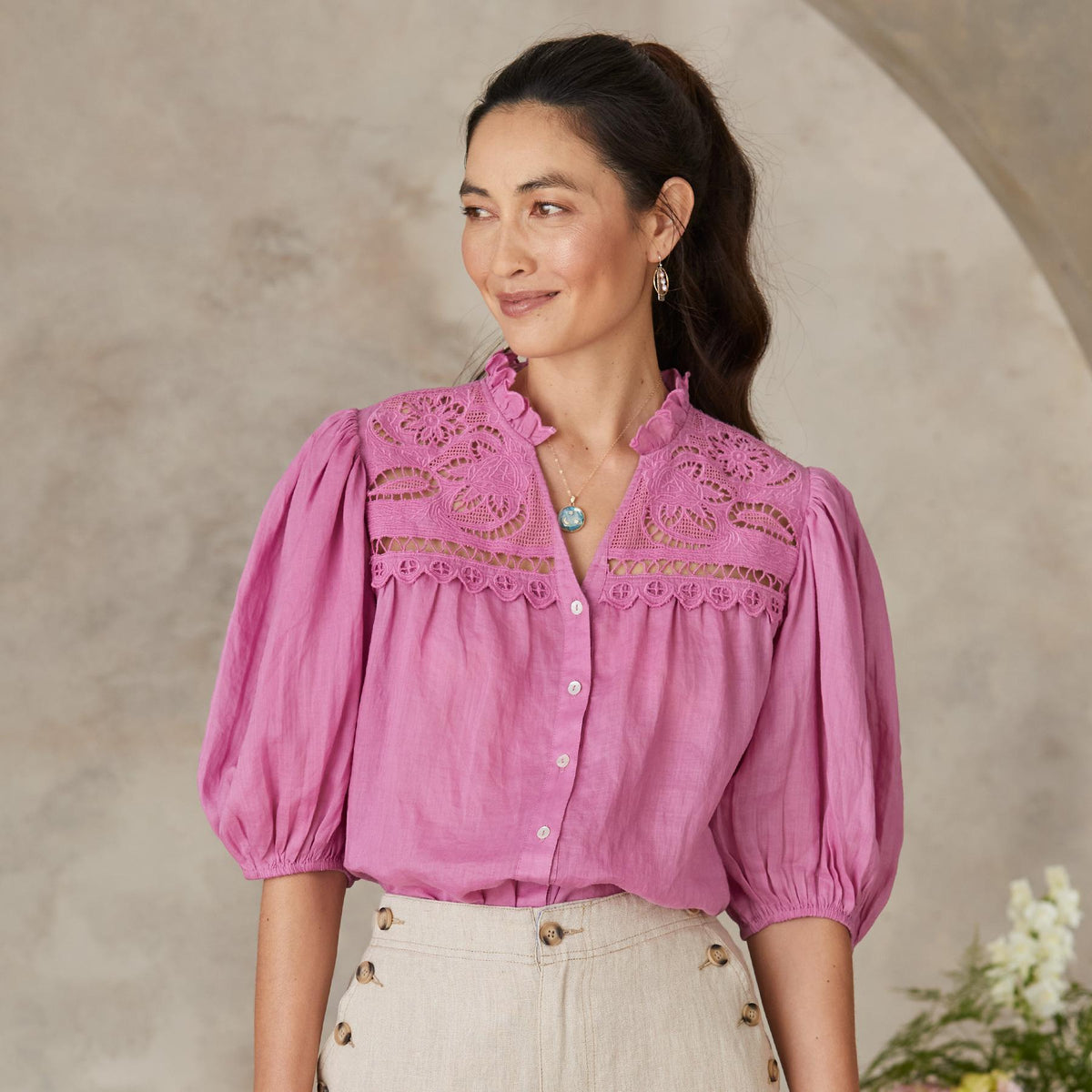Dianna Lace Top