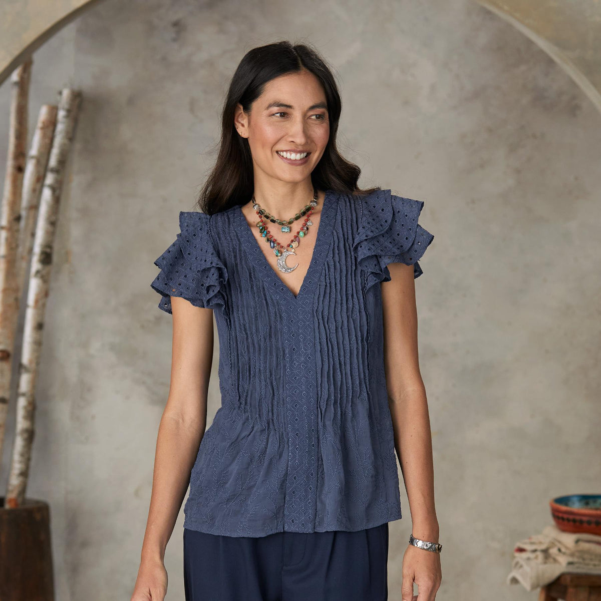 Lille Flutter Top