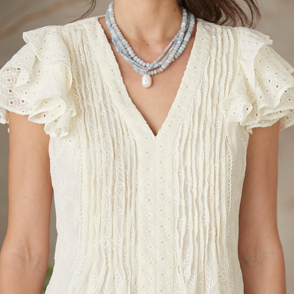 Lille Flutter Top. Petite