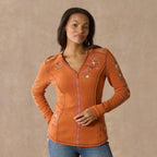 Fayette Floral Henley. Petite