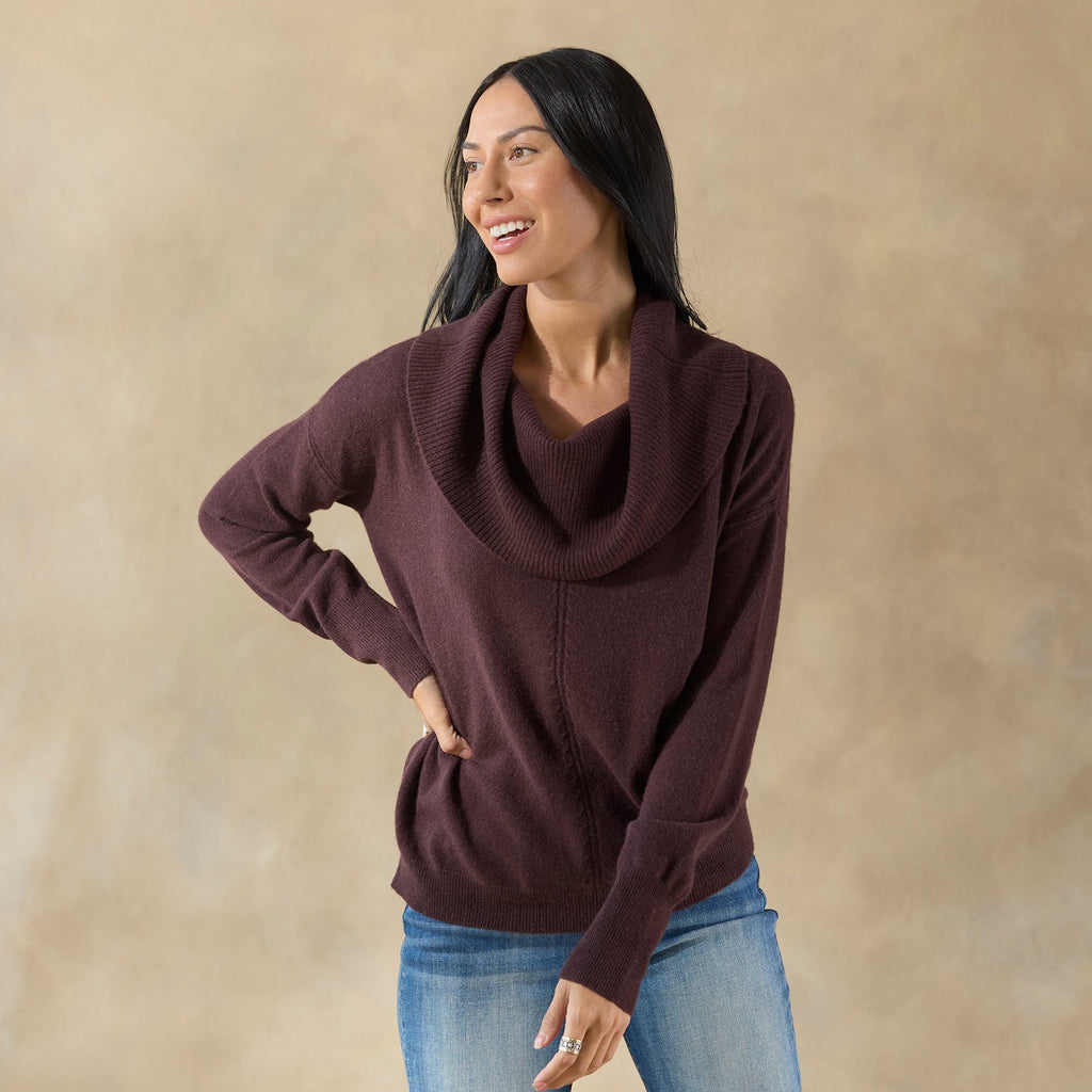 Giovanna Cashmere Cowlneck. Petite