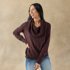 Giovanna Cashmere Cowlneck. Petite