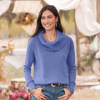 Giovanna Cashmere Cowlneck. Petite