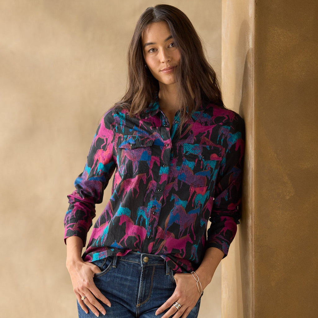 Equestrian Joy Shirt. Petite
