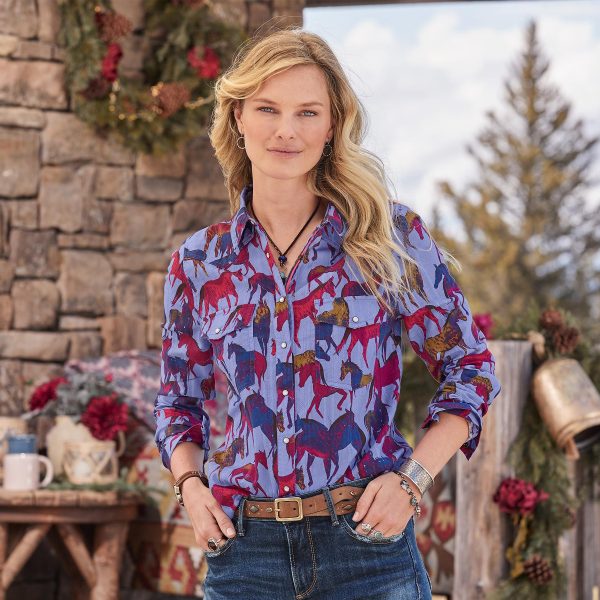 Equestrian Joy Shirt. Petite