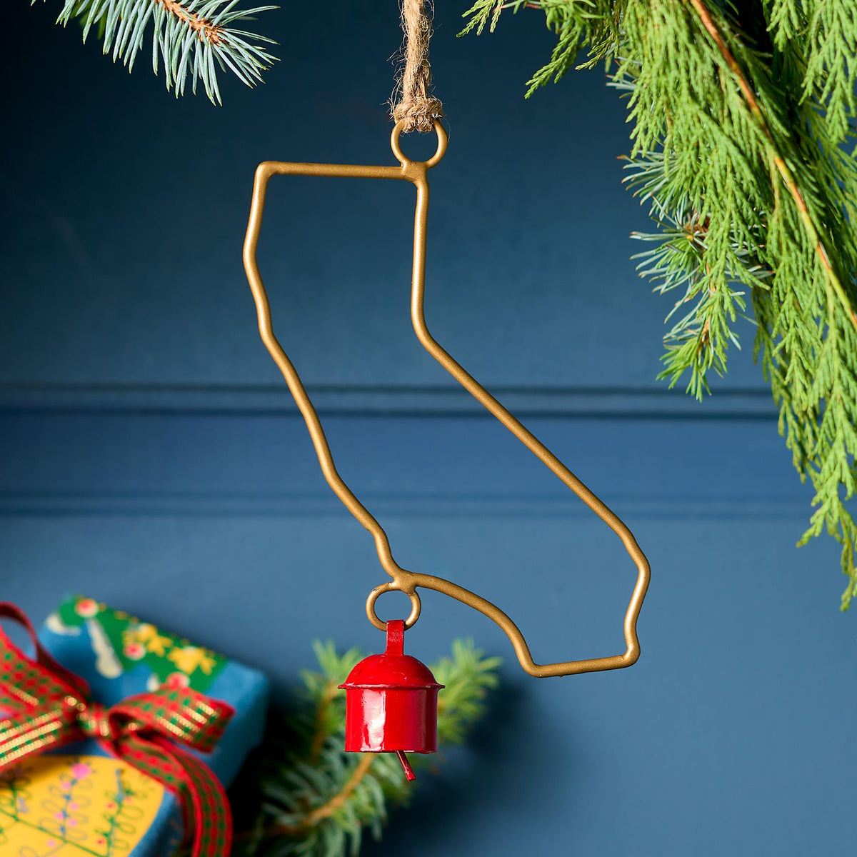 State Bell Ornament