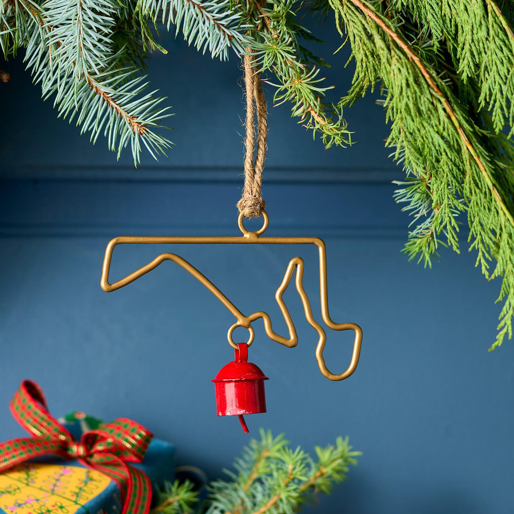 State Bell Ornament