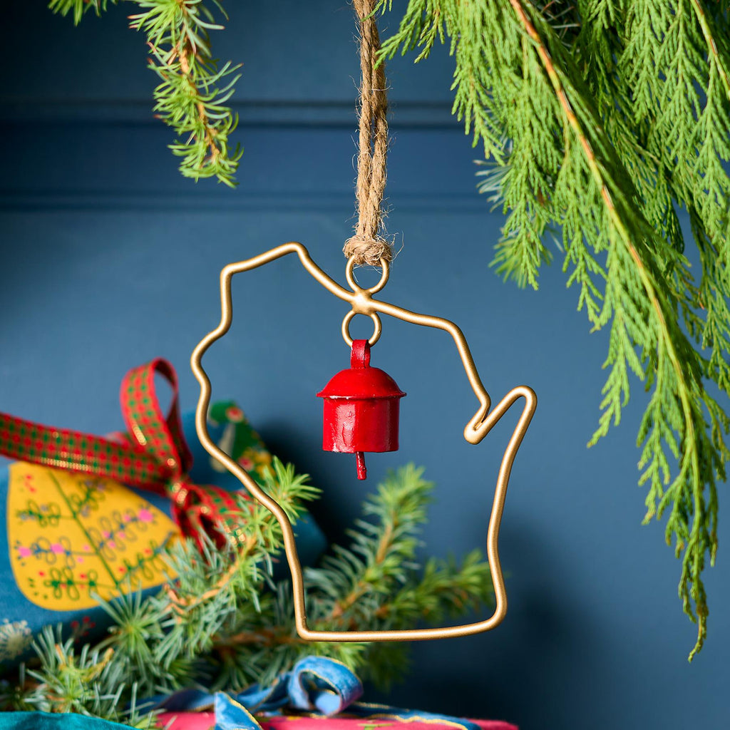 State Bell Ornament