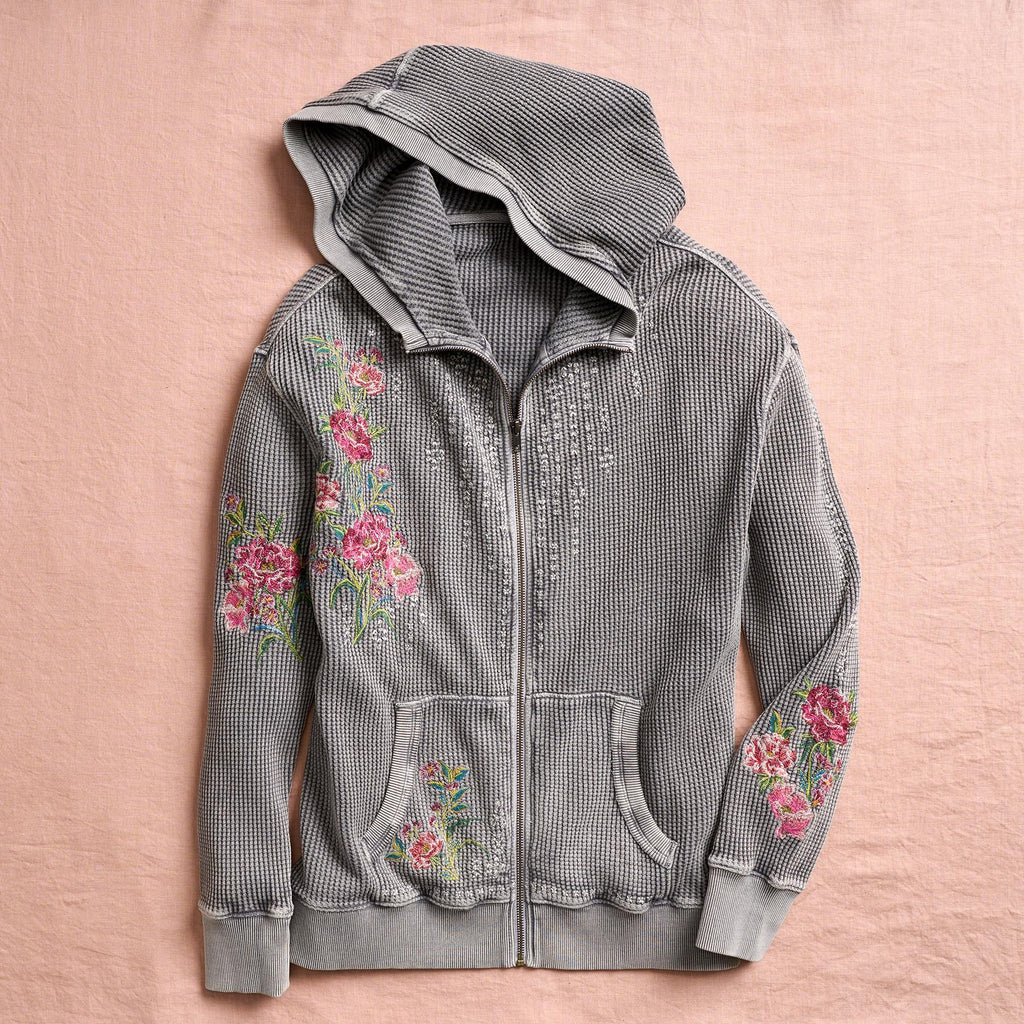 Jolene Floral Hoodie. Petite