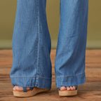 Oaklee Denim Pants. Petite