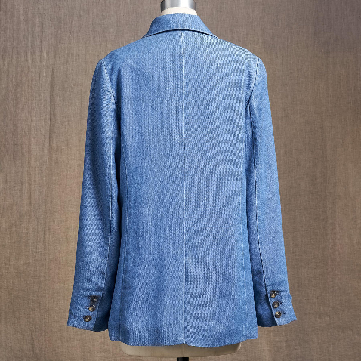 Oaklee Denim Blazer. Petite