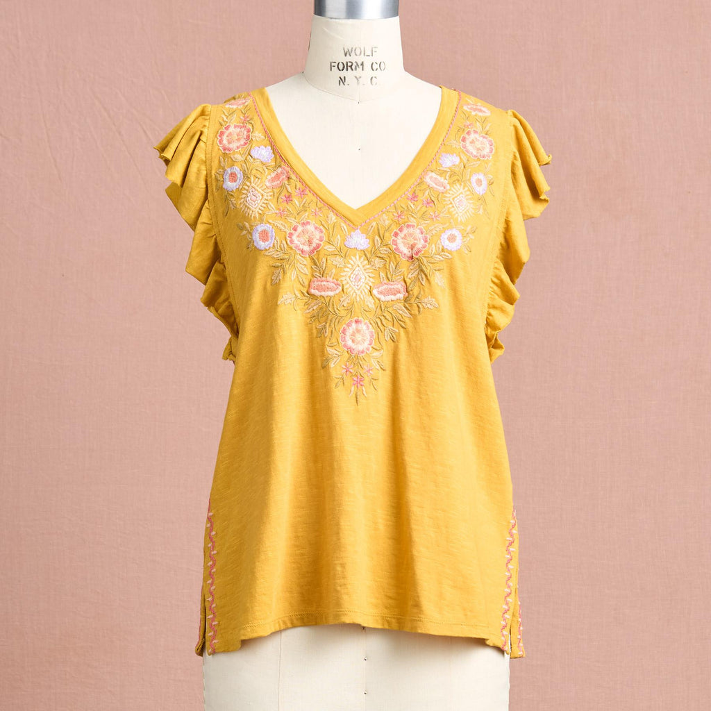 Lakelynn Floral Top. Petite