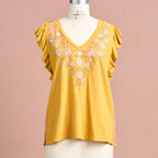 Lakelynn Floral Top. Petite