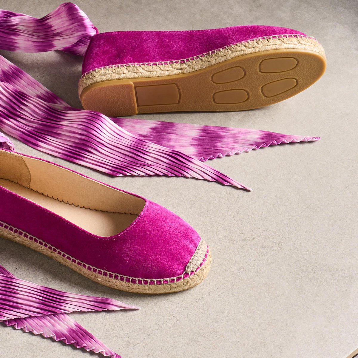 Trellis Laceup Espadrilles