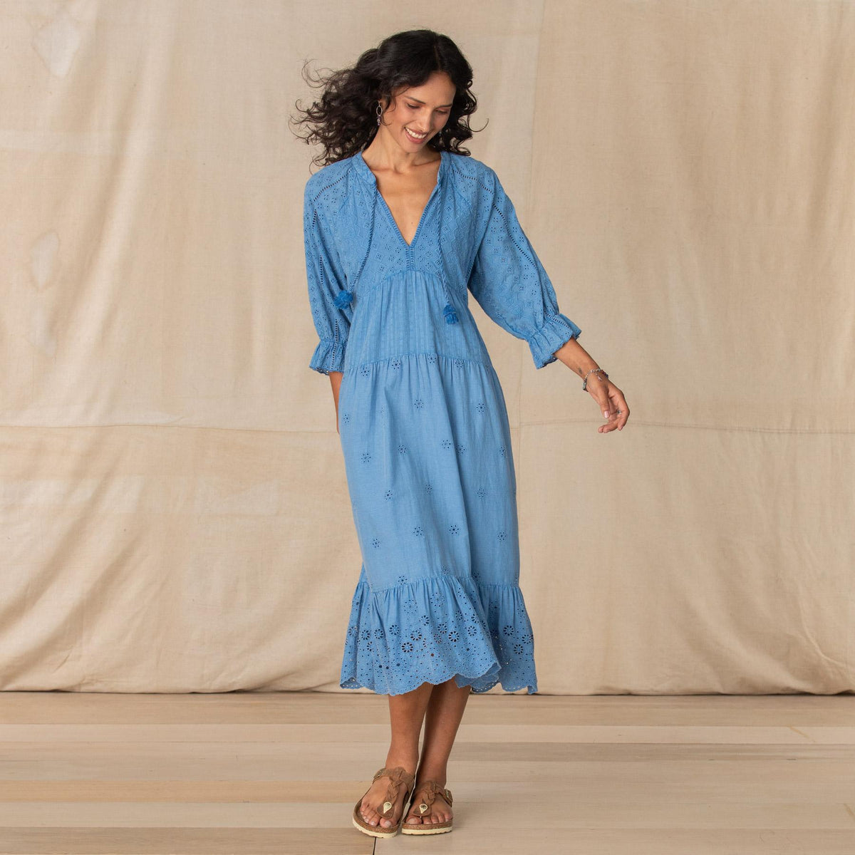 Nicole Eyelet Dress