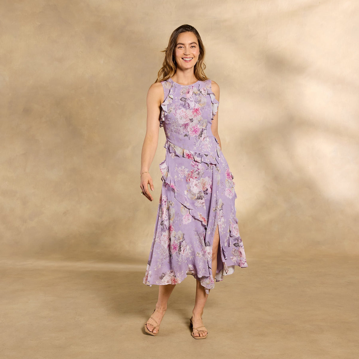 Faye Floral Dress. Petite