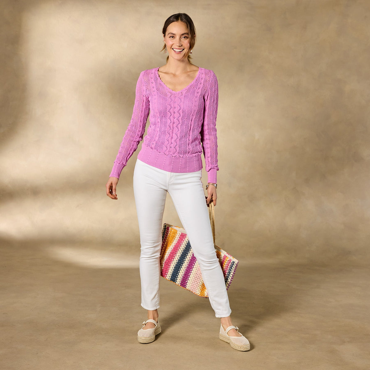 Meadow Mornings Sweater. Petite