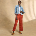Suvi Eyelet Pants. Petite