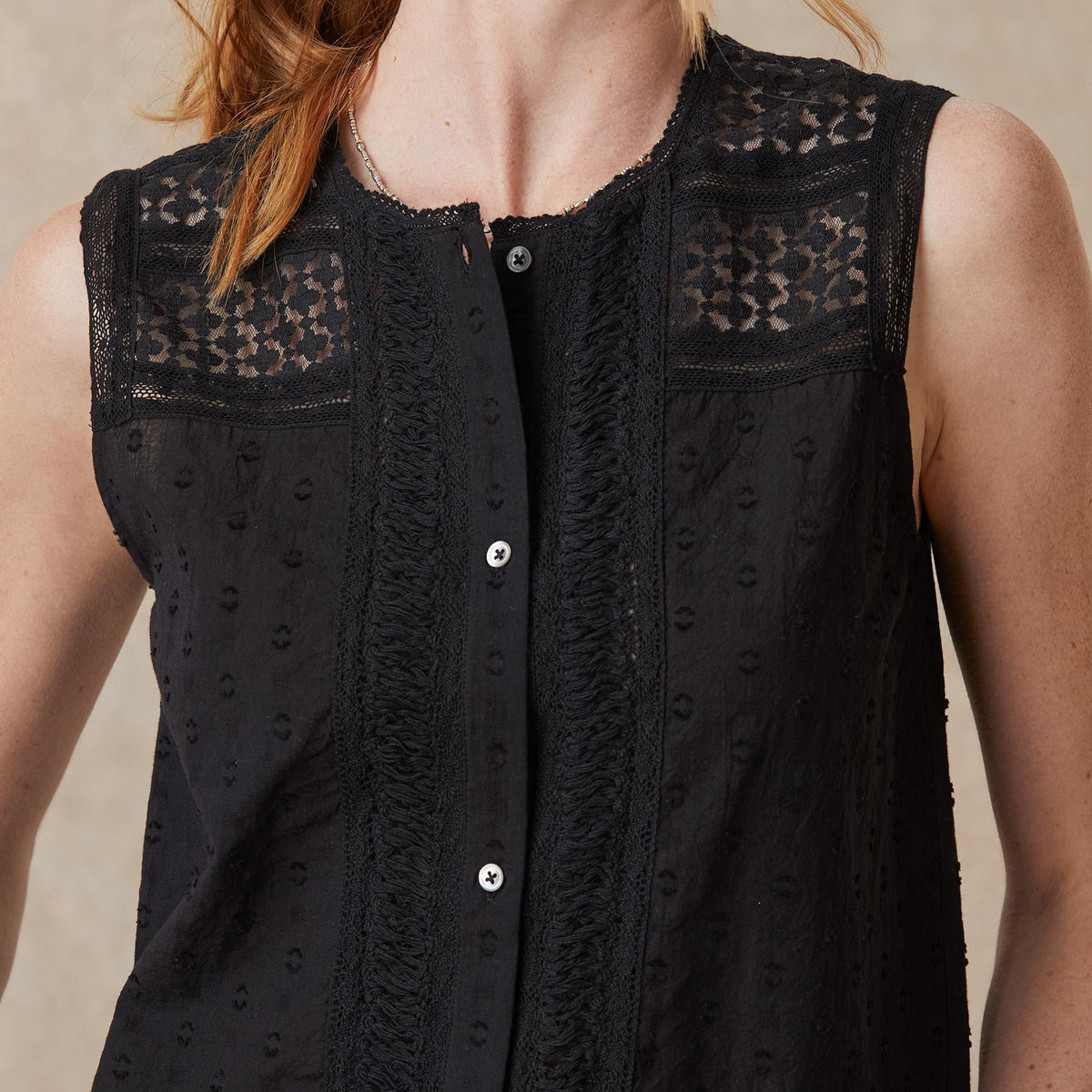 Paola Lace Shell