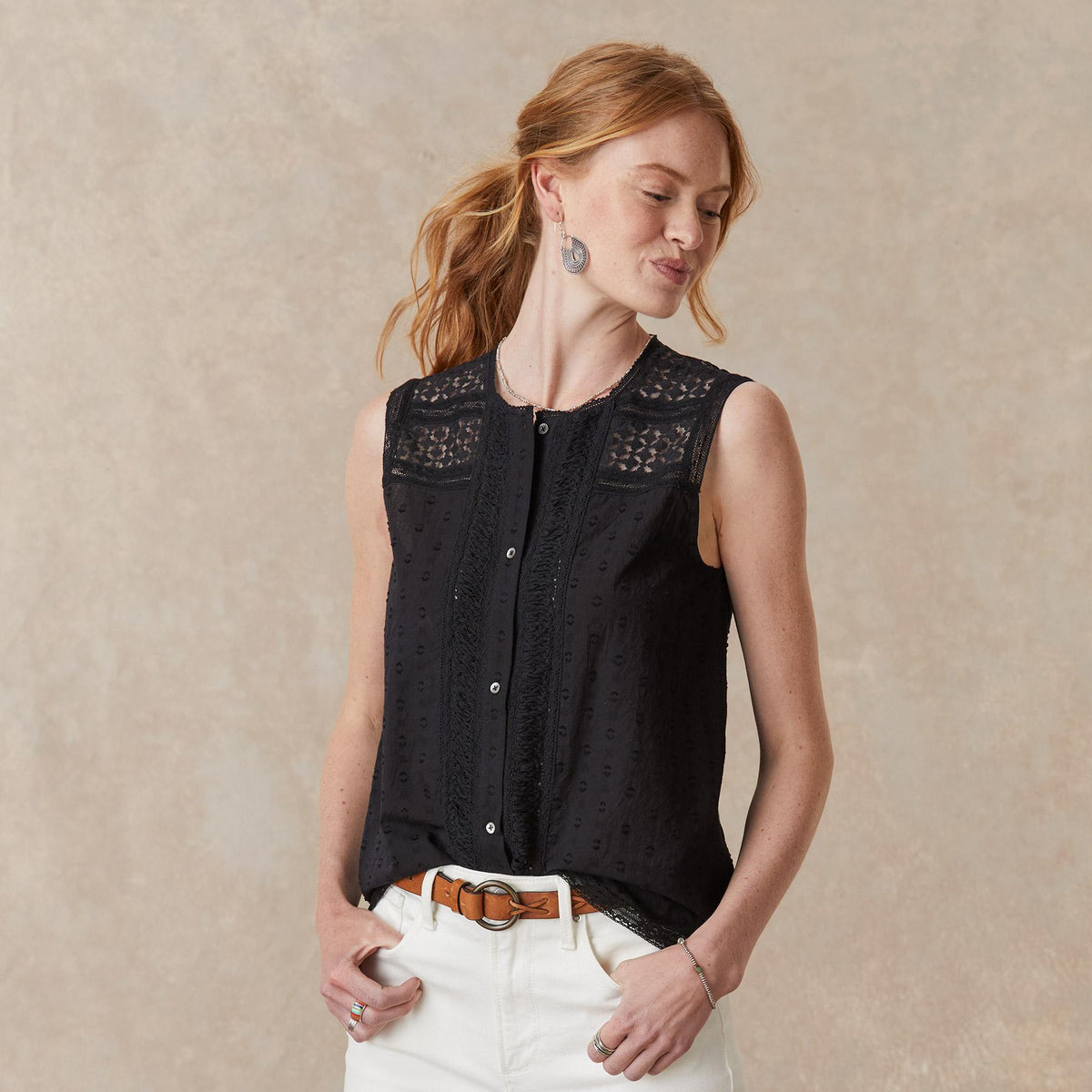 Paola Lace Shell