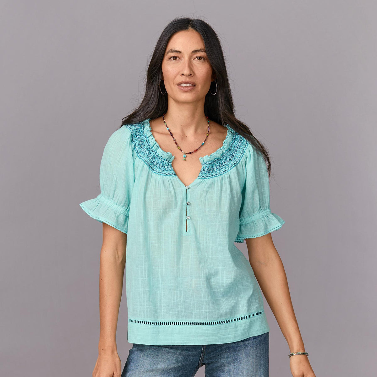 Morgan Easy Top. Petite