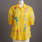 Evangelina Smocked Shirt