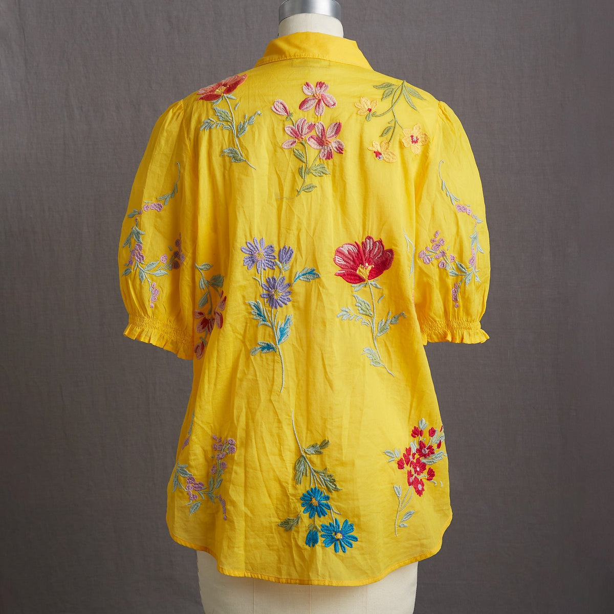 Evangelina Smocked Shirt