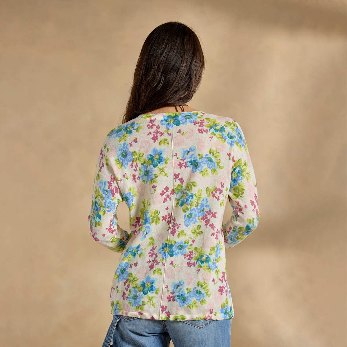 Floral Johanna Sweater