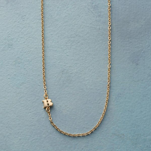 Initial Spark Necklace