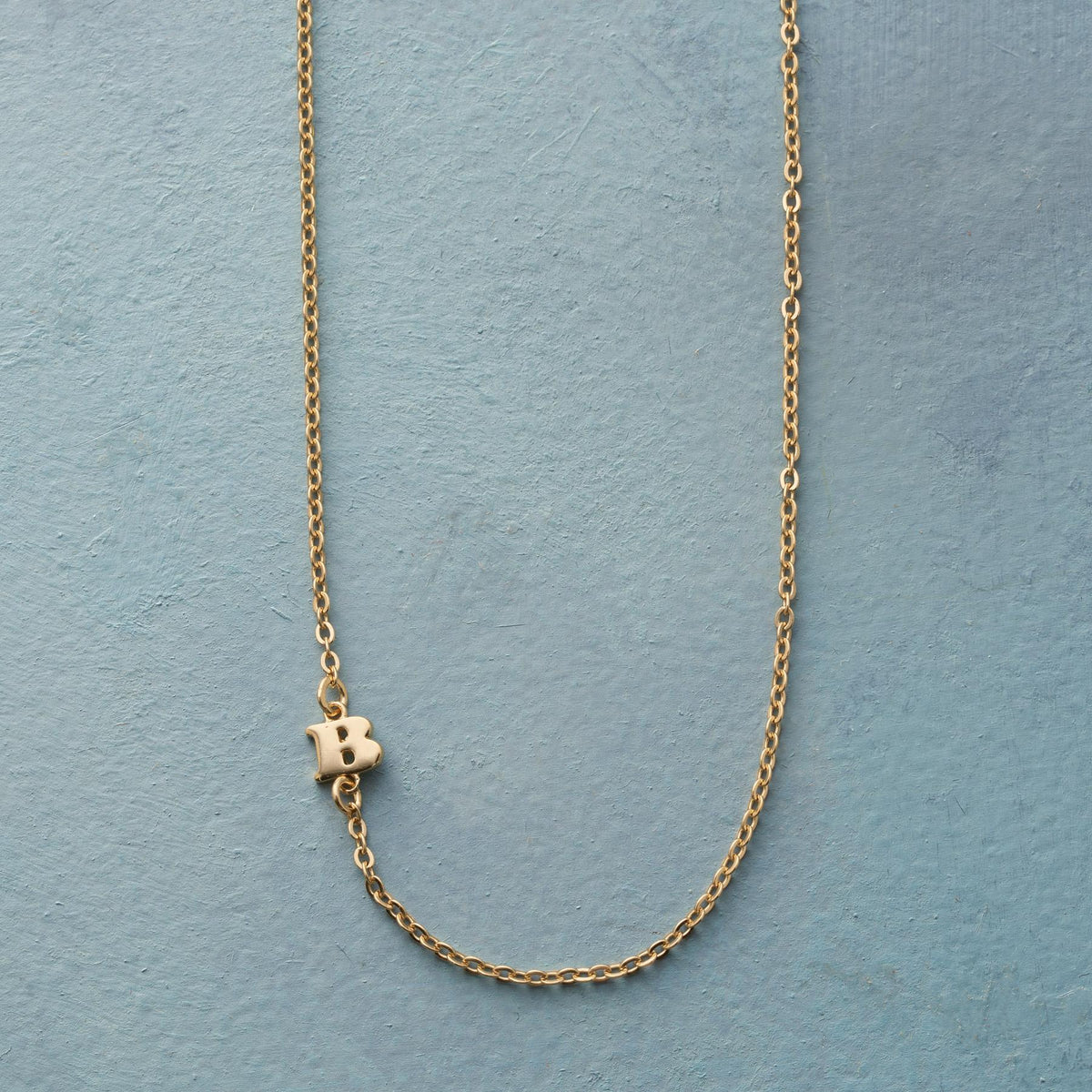 Initial Spark Necklace