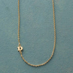 Initial Spark Necklace