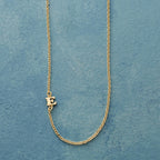 Initial Spark Necklace