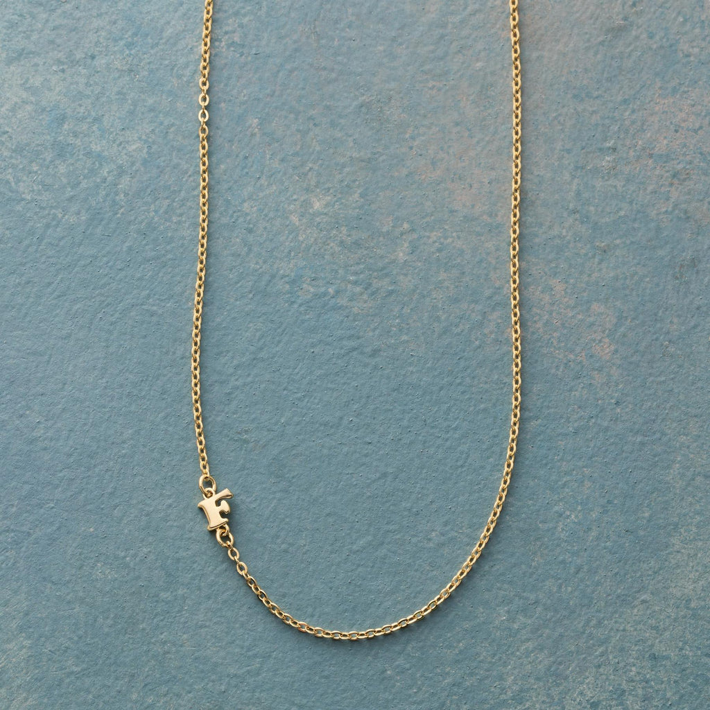 Initial Spark Necklace