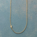 Initial Spark Necklace