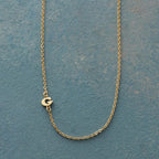 Initial Spark Necklace