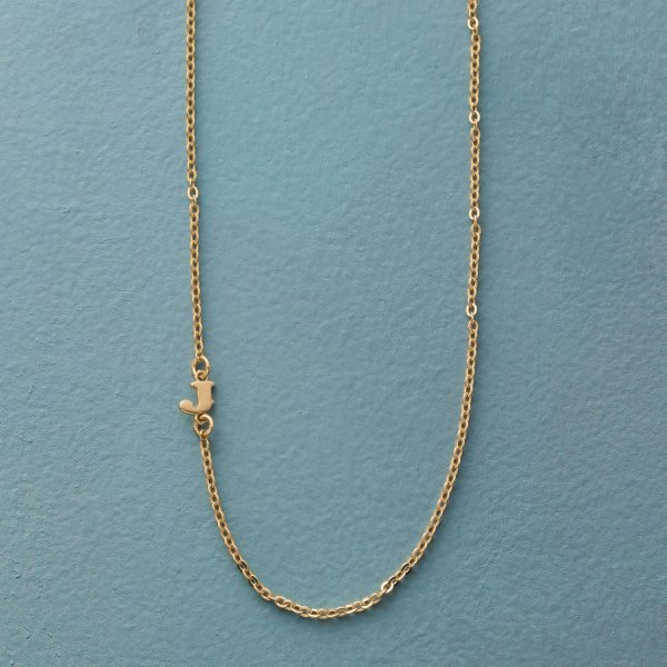 Initial Spark Necklace